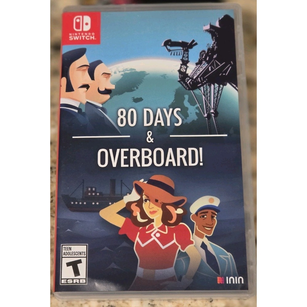 *Complete* 80 Days‎ and Overboard Nintendo Switch